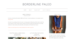 Desktop Screenshot of borderlinepaleo.com